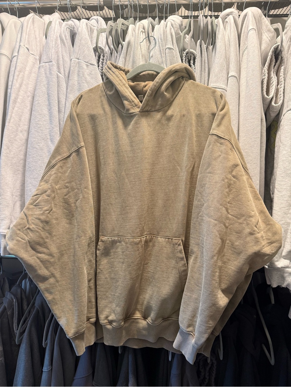 Skims Distressed Hoodie